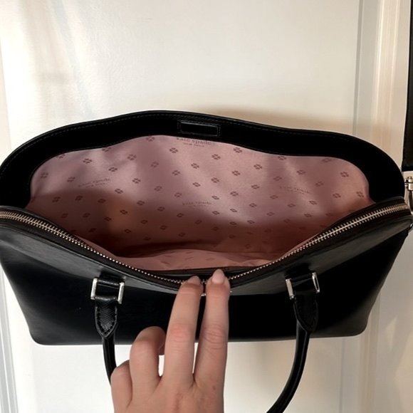 NWT Kate Spade Saffiano Spencer Leather Briefcase - Picture 4 of 8